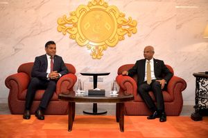 މޯދީގެ ދައުވަތަށް ރައީސް ސޯލިހް އިންޑިއާއަށް ފުރާވަޑައިގެންފި