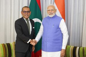 ނަޝީދު އާއެކު ބޭއްވި ބައްދަލުވުމަށް ފަހު މޯދީގެ ތައުރީފުގެ ބަހެއް