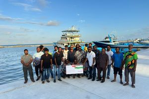 ކޮލަމާފުށީ "ރާސްތާ" ދޯނީގެ އެއް ދުވަހުގެ އާމްދަނީ ފަލަސްތީނަށް