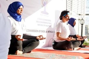 "Yoga is exercise without spiritual aspect"