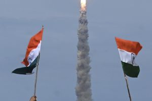 Indian lunar landing mission enters Moon's orbit