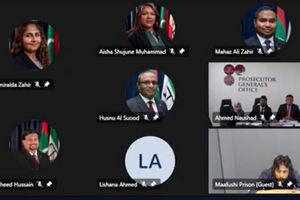 ޝަރީއަތުގައި ބަލި ކަމަށް ބުނެ ދޮގު ހަދައި މޭޒުމަތީ ބޯ އެޅި މީހަކު ޖޫރިމަނާކޮށްފި 
