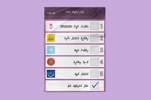 ފާހަގަ ލާން ބޭނުމީ "ކަމުދާ ކެންޑިޑޭޓަކު ނެތް" ގޮޅިއެއްގައި!