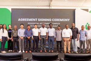 ހުޅުމާލޭގައި ފްލެޓު އަޅަން 15 ކުންފުންޏަކާ އެކީ ސޮއިކޮށްފި