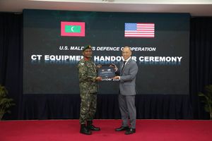 US donates maritime security equipment to Maldives