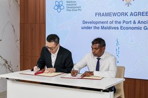 Singapore's CAI contracted to develop Ihavandhippolhu port