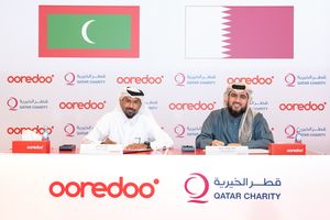 Ooredoo and Qatar Charity to repair Hulhumale' Grand Mosque