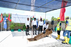 ވިލުފުށީގައި އިމާރާތް ކުރާ ހޮސްޕިޓަލުގެ ބިންގާ އަޅައިފި