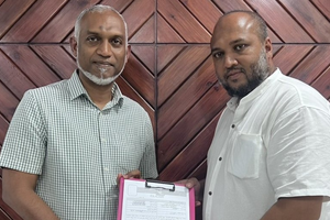 އެމްޑީޕީގެ ޓިކެޓުގައި ހޮވުނު ރިޝްވާން ޕީއެންސީއަށް