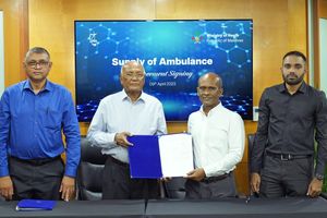 އެސްޓީއޯއިން އިތުރު 20 އެމްބިއުލޭންސް ގެންނަނީ 