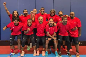 ޖަޕާން ބަލިކޮށް ރާއްޖޭގެ ފިރިހެން ނެޓްބޯޅަ ޓީމުން ލޯ މެޑަލް 