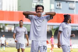 އަންކޮގެ ގޯލުން ގްރީން އަށް ޔޫވީ އަތުން މުހިންމު މޮޅެއް