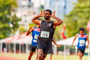 200 މީޓަރު ރޭސް ކާމިޔާބުކުރީ ސާއިދު އާއި އަހްނާ