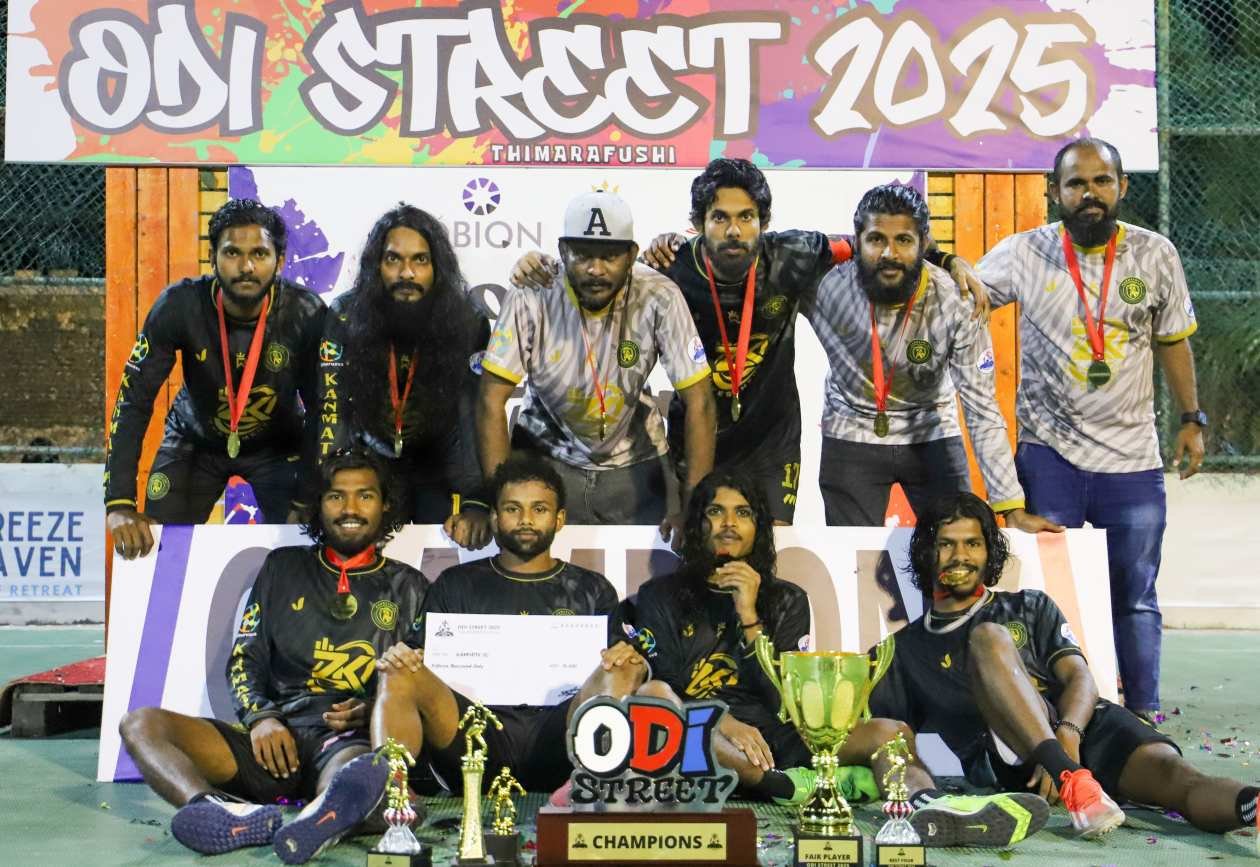 އޮޑި ސްޓްރީޓް ސޮކާ ތިމަރަފުށީގެ ޗެމްޕިއަންކަން ކަންމައްޗަށް