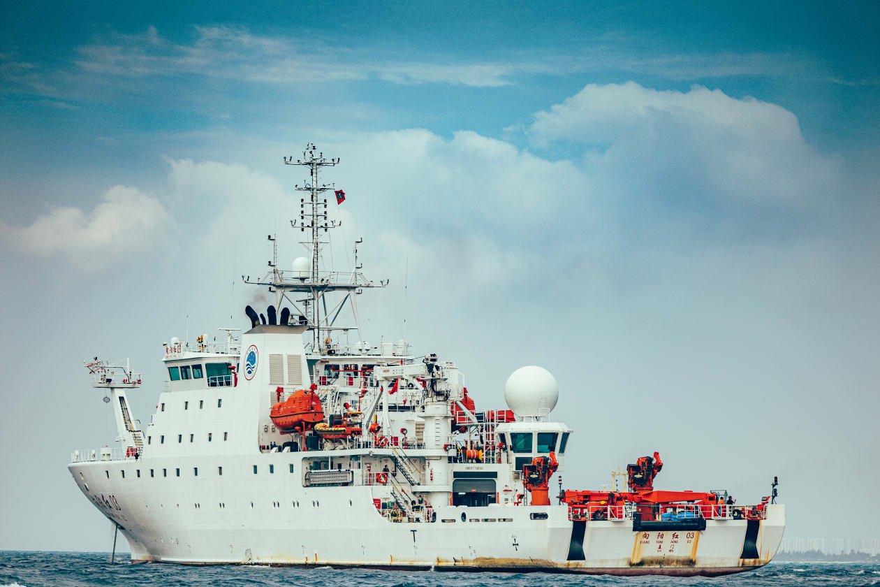Chinese ship entered Maldives EEZ
