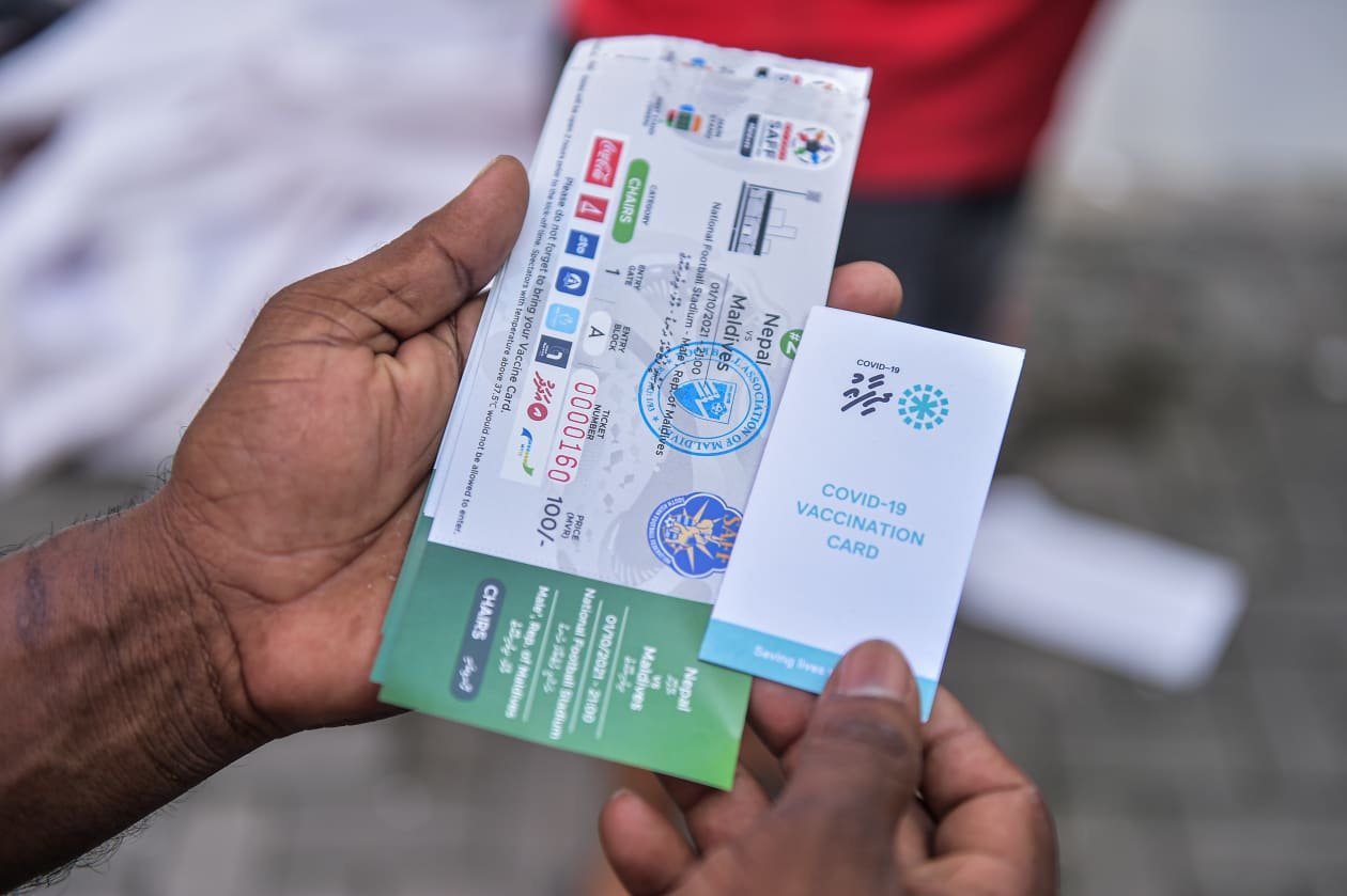ރާއްޖެ-އިންޑިއާ މެޗަށް 3000 ޓިކެޓް، މީހަކަށް ގިނަވެގެން ދެ ޓިކެޓް