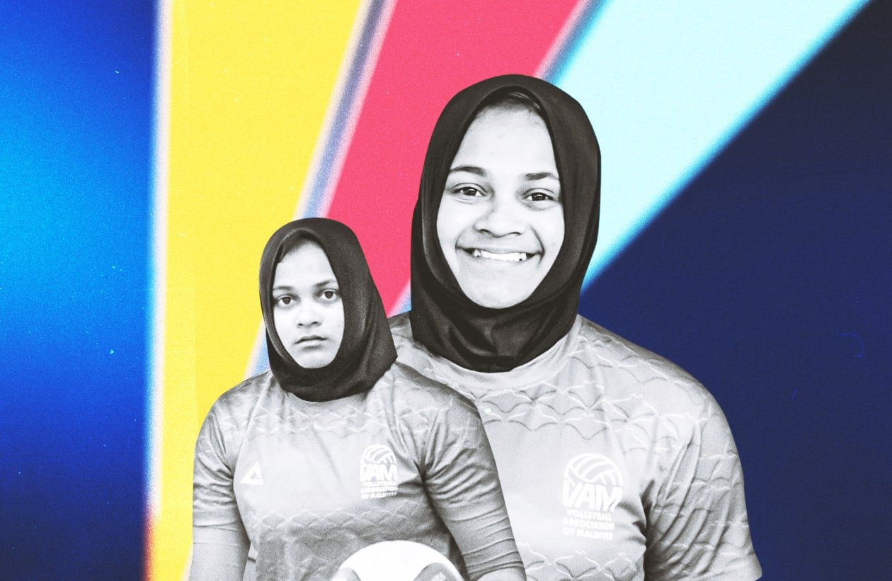 ޖޫޒާން ސަޕޯޓަރުންނަށް ދިނީ އަންހެން ވޮލީ ޓީމުގެ ފަރާތުން މެސެޖެއް
