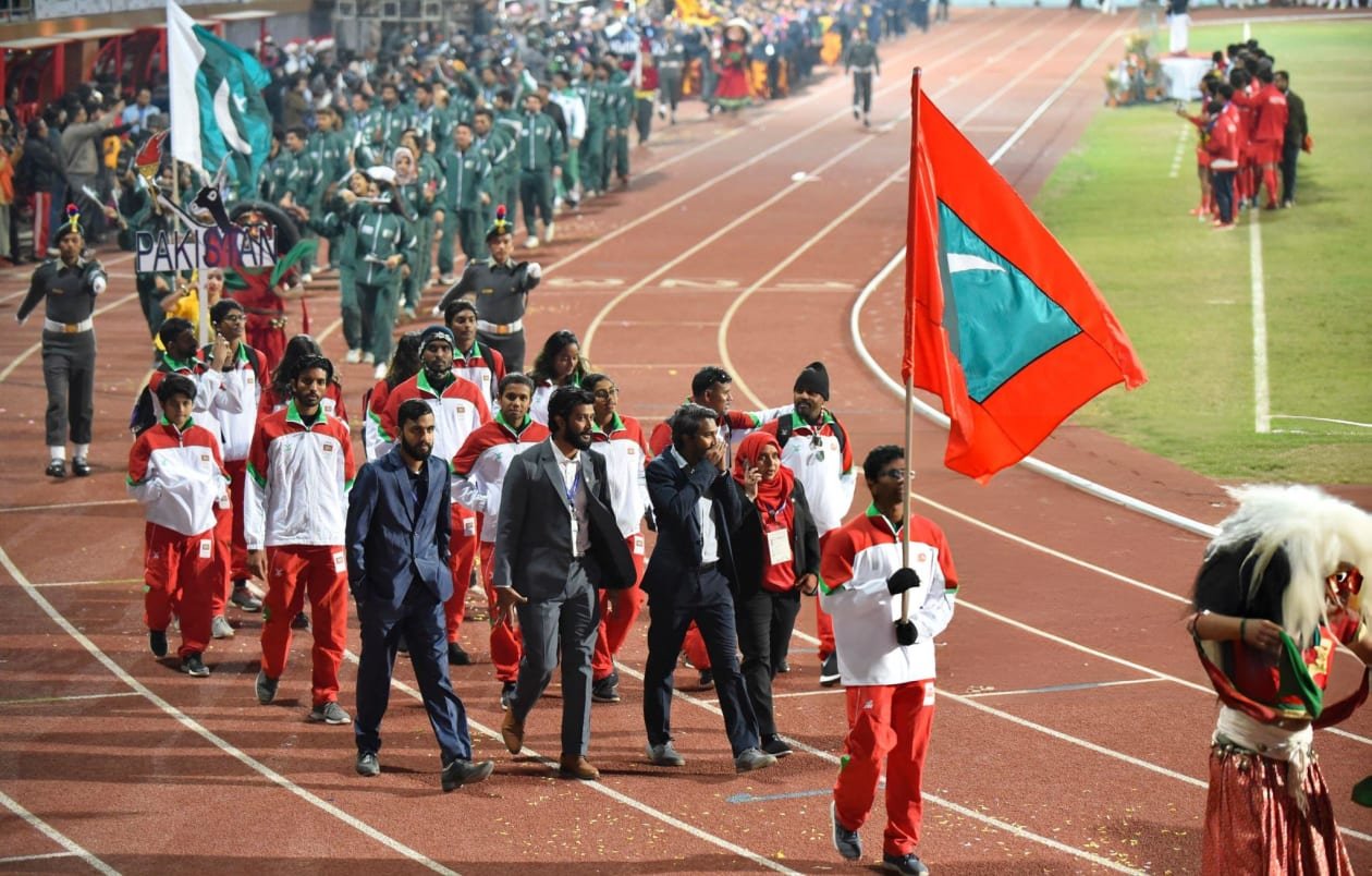 ސައުތު އޭޝިއަން ގޭމްސް އަށް ޕާކިސްތާން ސަރުކާރުން ފެހި ސިގްނަލް