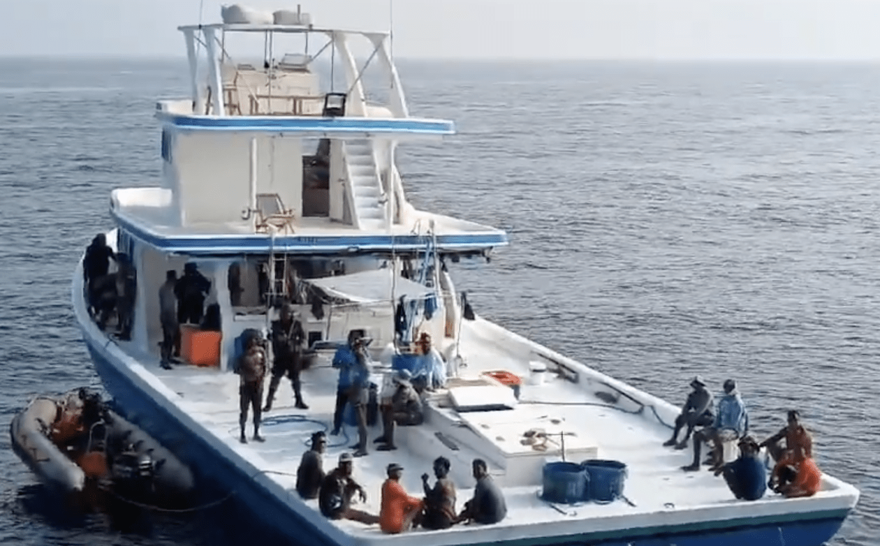 No response from India over boarding vessels
