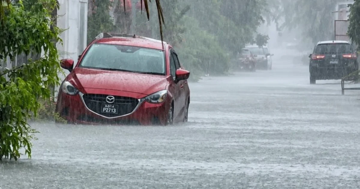 Flooding causes damage in Southern Atolls