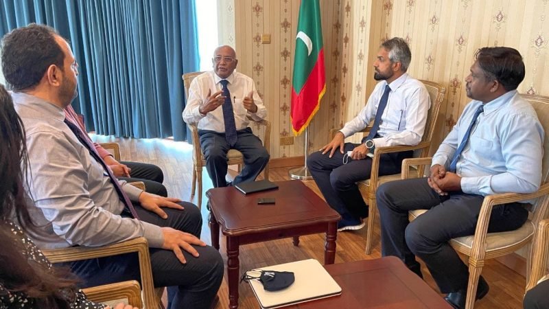 އުރީދޫން 167 ހެލްތް ސެންޓަރަށް ހެލްތް ކިޓް ހަދިޔާ ކުރަނީ 