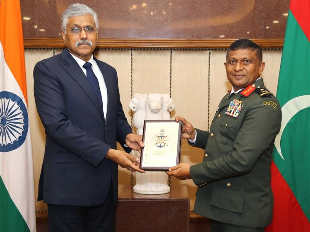 Maldives-India hold fifth Defense Cooperation Dialogue meeting