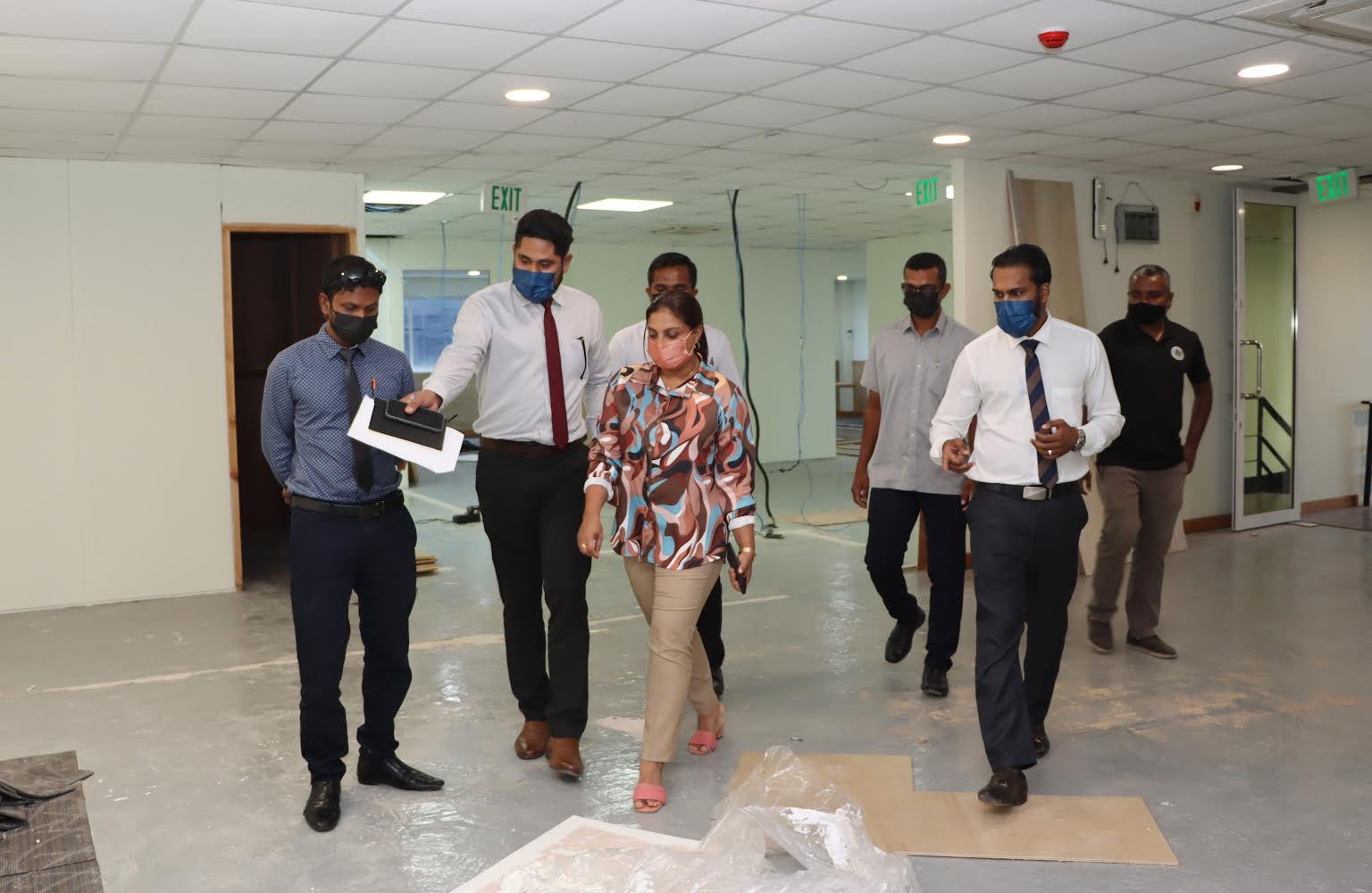 އަރަބިއްޔާ ސްކޫލްގެ މަސައްކަތް ޓައިމްލައިނާ އެއްގޮތަށް ކުރިއަށް