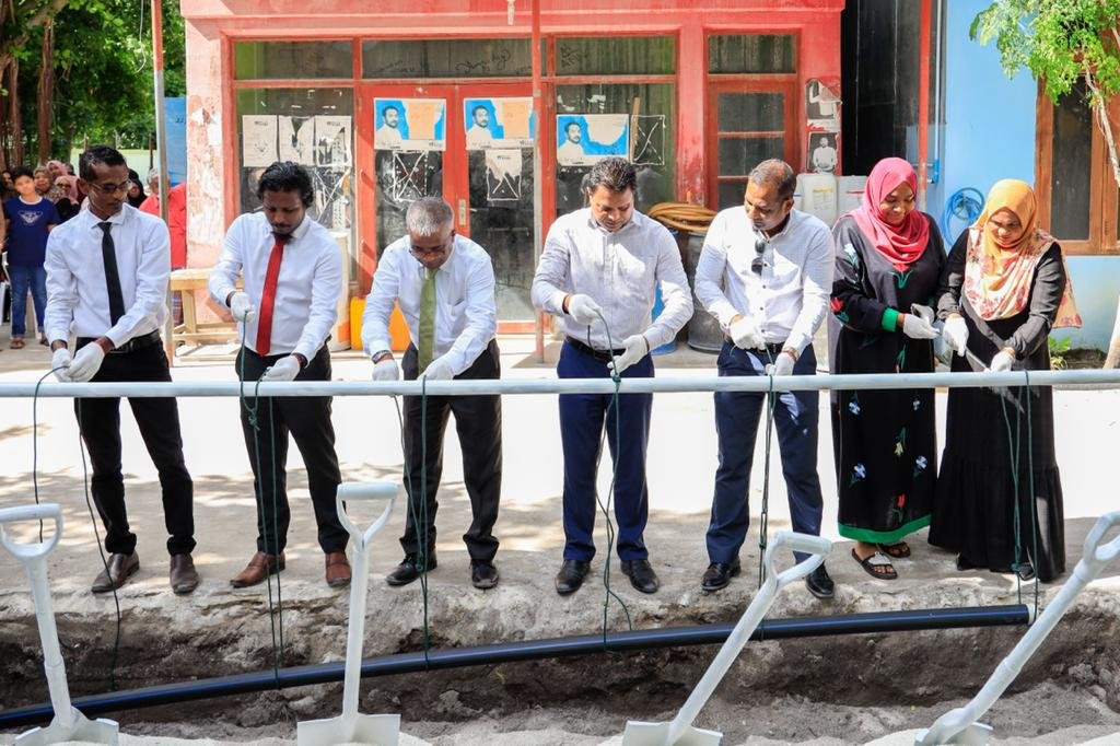 ފެންފުށީ ފެނުގެ ނިޒާމު ގާއިމް ކުރުމުގެ އަމަލީ މަސައްކަތް ފަށައިފި