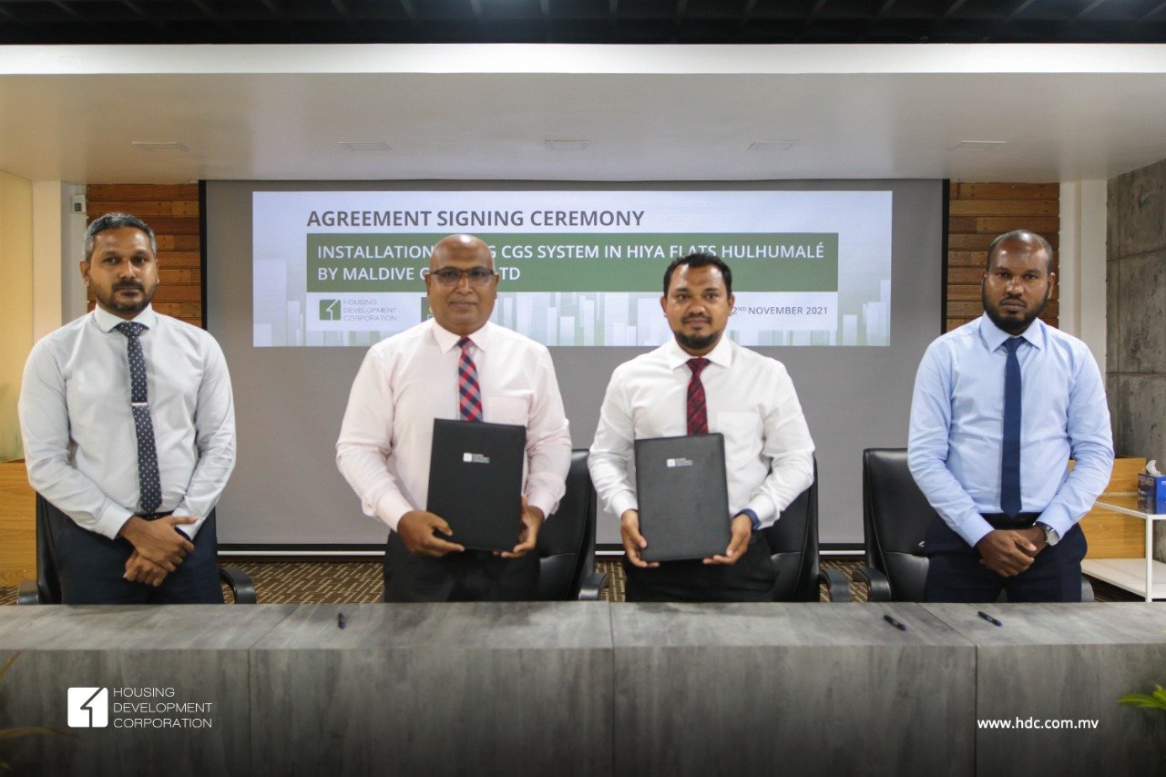 ހިޔާ ފްލެޓްތަކުގައި ގޭސް ހޮޅި ގާއިމުކުރަން މޯލްޑިވް ގޭސް އަށް