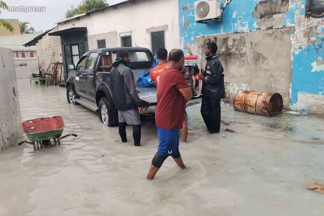 ބޯކޮށް ވާރޭވެހި ނައިފަރުގެ ބޮޑު ސަރަހައްދެއްގައި ފެންބޮޑުވެއްޖެ
