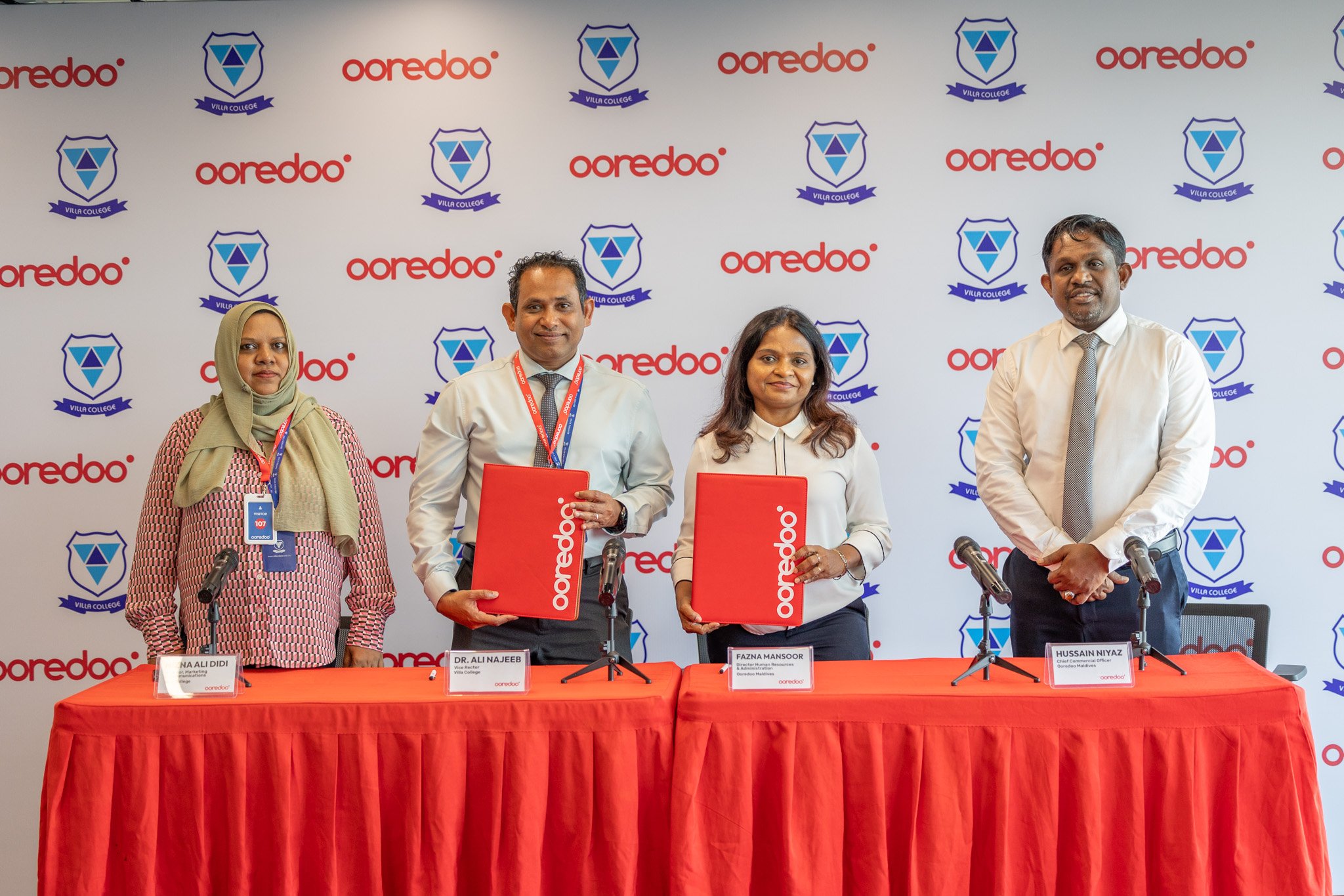 އުރީދޫ އާއި ވިލާ ކޮލެޖު ދެމެދު ތަމްރީން ފުރުސަތުތަކެއް ފަހިކޮށްދޭން ޕާޓްނާޝިޕެއް ހެދުން -- ފޮޓޯ: އުރީދޫ