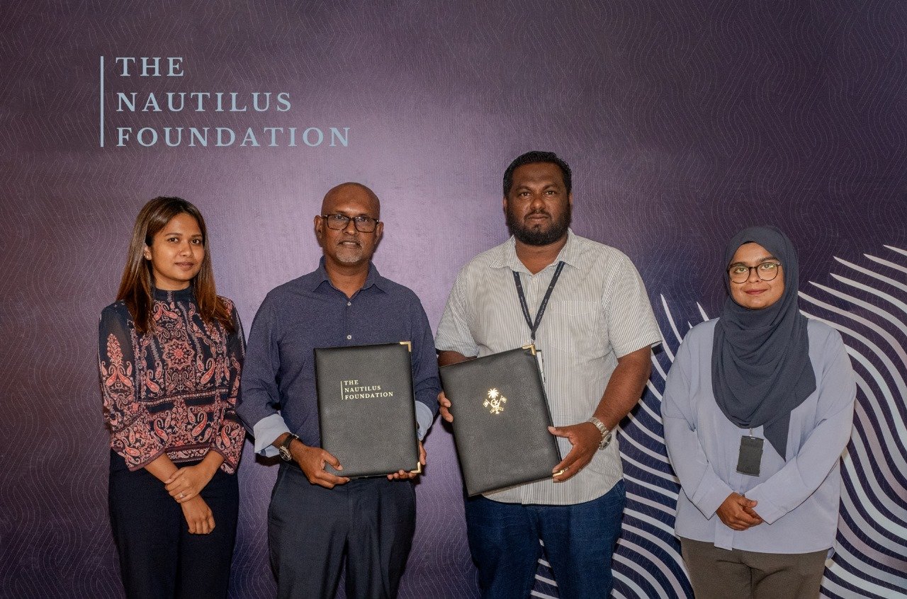 The Nautilus Foundation to develop Dhaalu Amaan Veshi