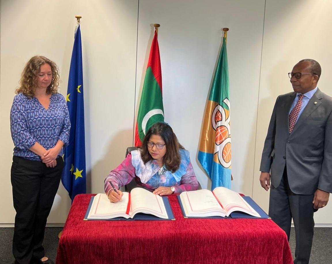 ސަމޯއާ އެގްރީމެންޓުގައި ރާއްޖޭން ސޮއިކޮށްފި