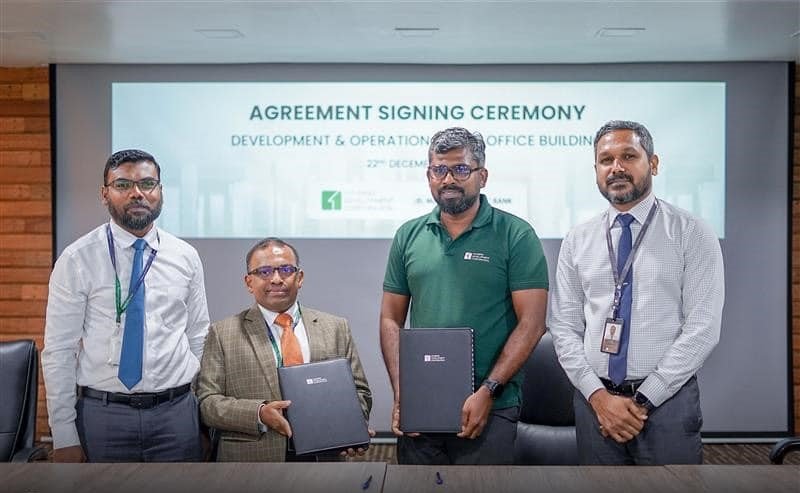 އިސްލާމިކް ބޭންކުގެ އާ އިމާރާތް އެޅުމަށް ހުޅުމާލެއިން ބިމެއް