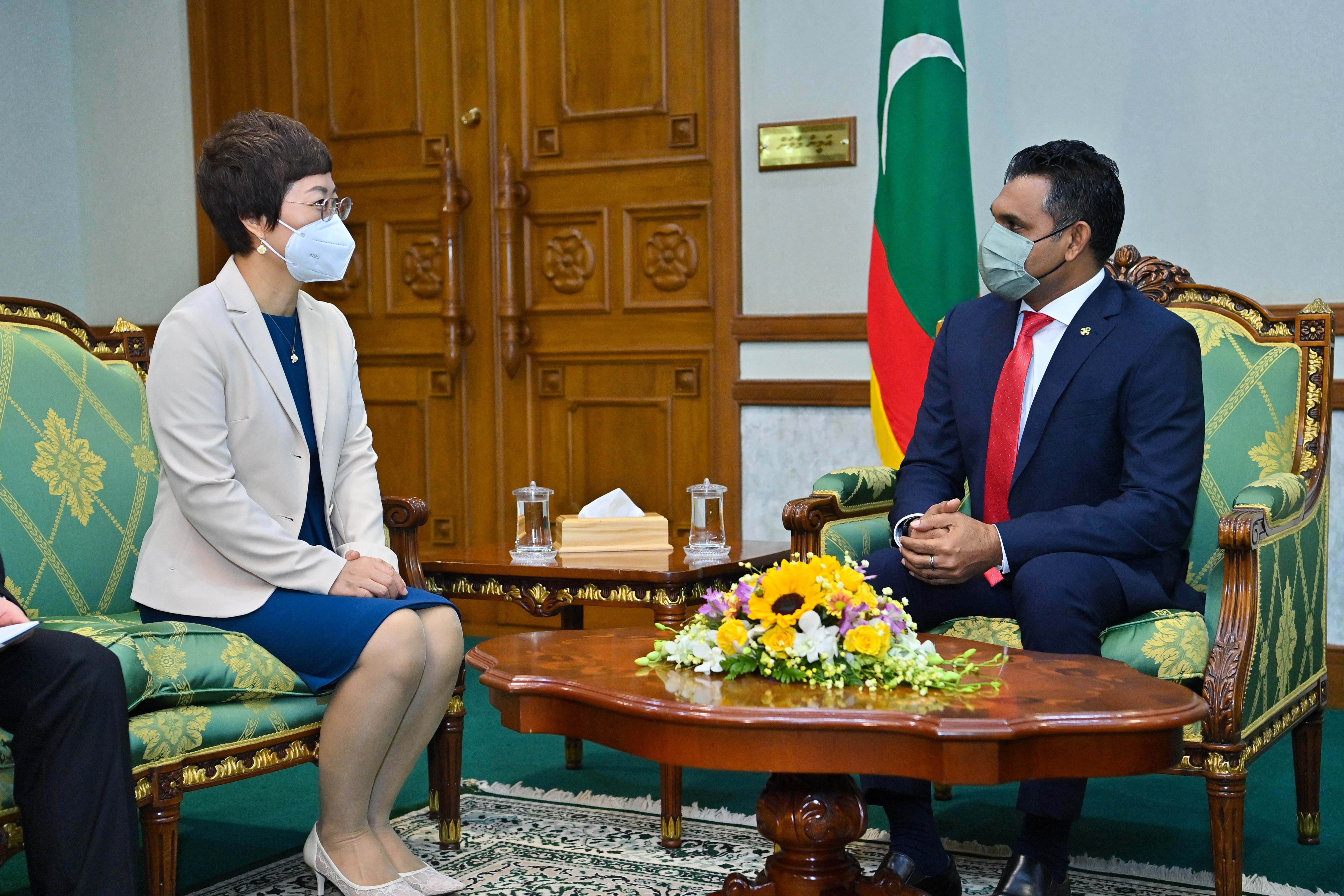 ވަން ޗައިނާ ޕޮލިސީއަށް ރާއްޖެ ތާއީދު ކުރާނެކަމުގެ ޔަގީންކަން ދީފި