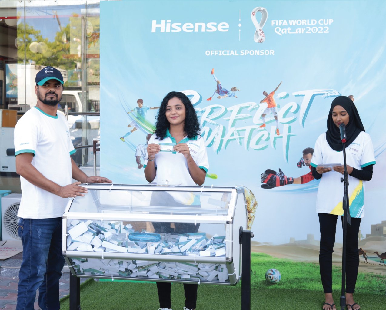 ރެޑްވޭވް ހައިސެންސް ޕްރޮމޯޝަނުގެ ނަސީބުވެރިން ހޮވައިފި