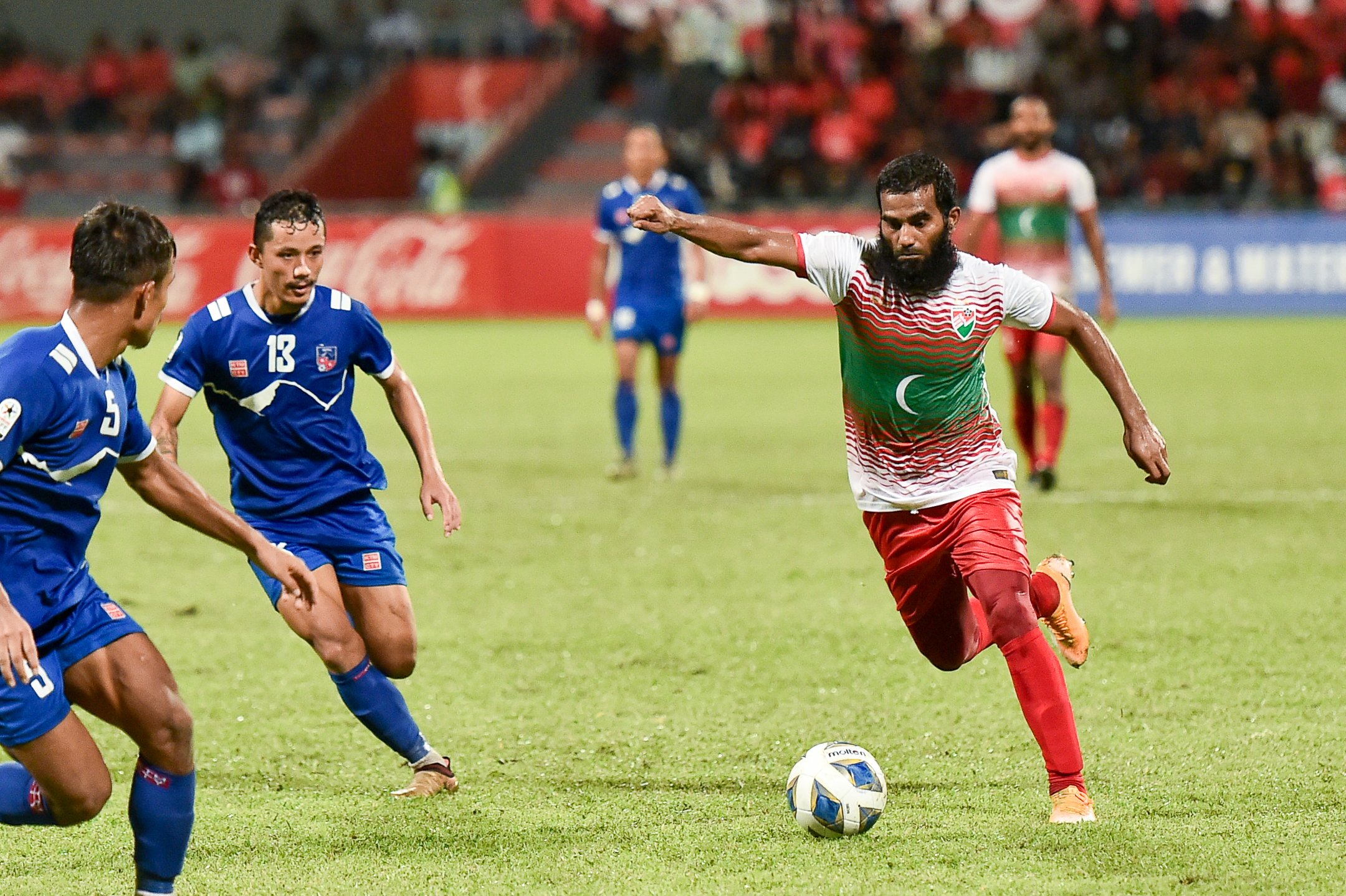 ފުރަތަމަ މެޗުން ނޭޕާލް އަތުން ރާއްޖެ ބަލިވެއްޖެ