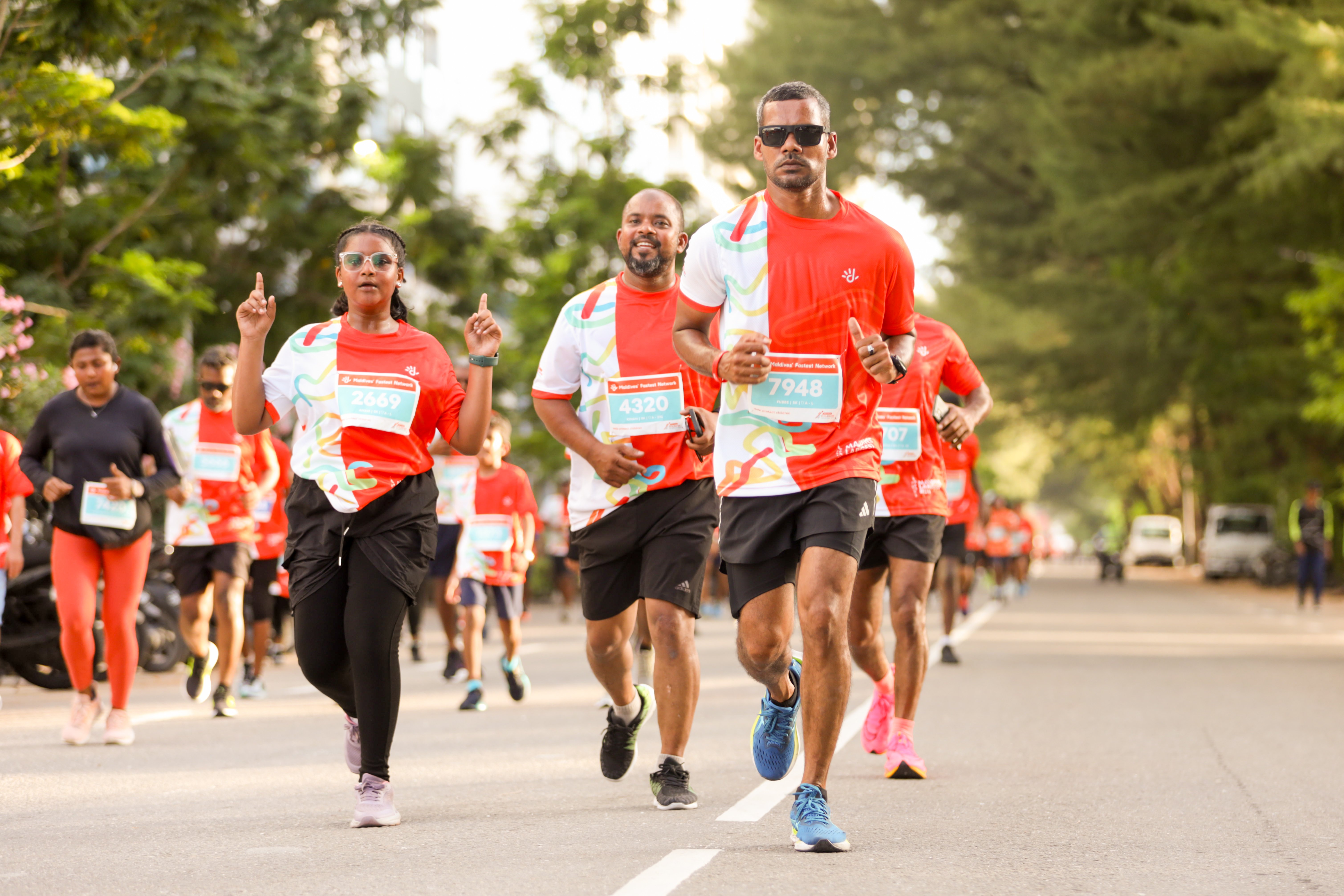 Overwhelming support for Dhiraagu Maldives Road Race