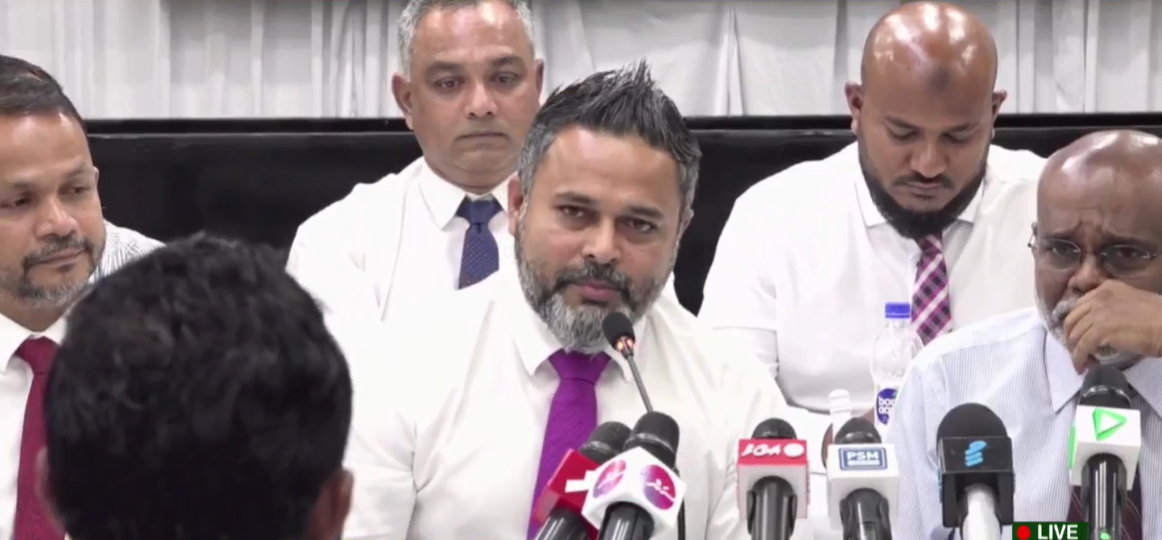 ޗާގޯސް މައްސަލާގައި ޖޭޕީ އާއި އެމްއާރްްއެމް އިދިކޮޅު ކޯލިޝަނަކަށް