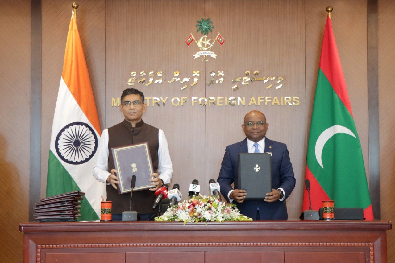 އިންޑިއާއިން ރާއްޖޭގައި އިތުރު ހަތް މަޝްރޫއު ފަށަން ސޮއިކޮށްފި