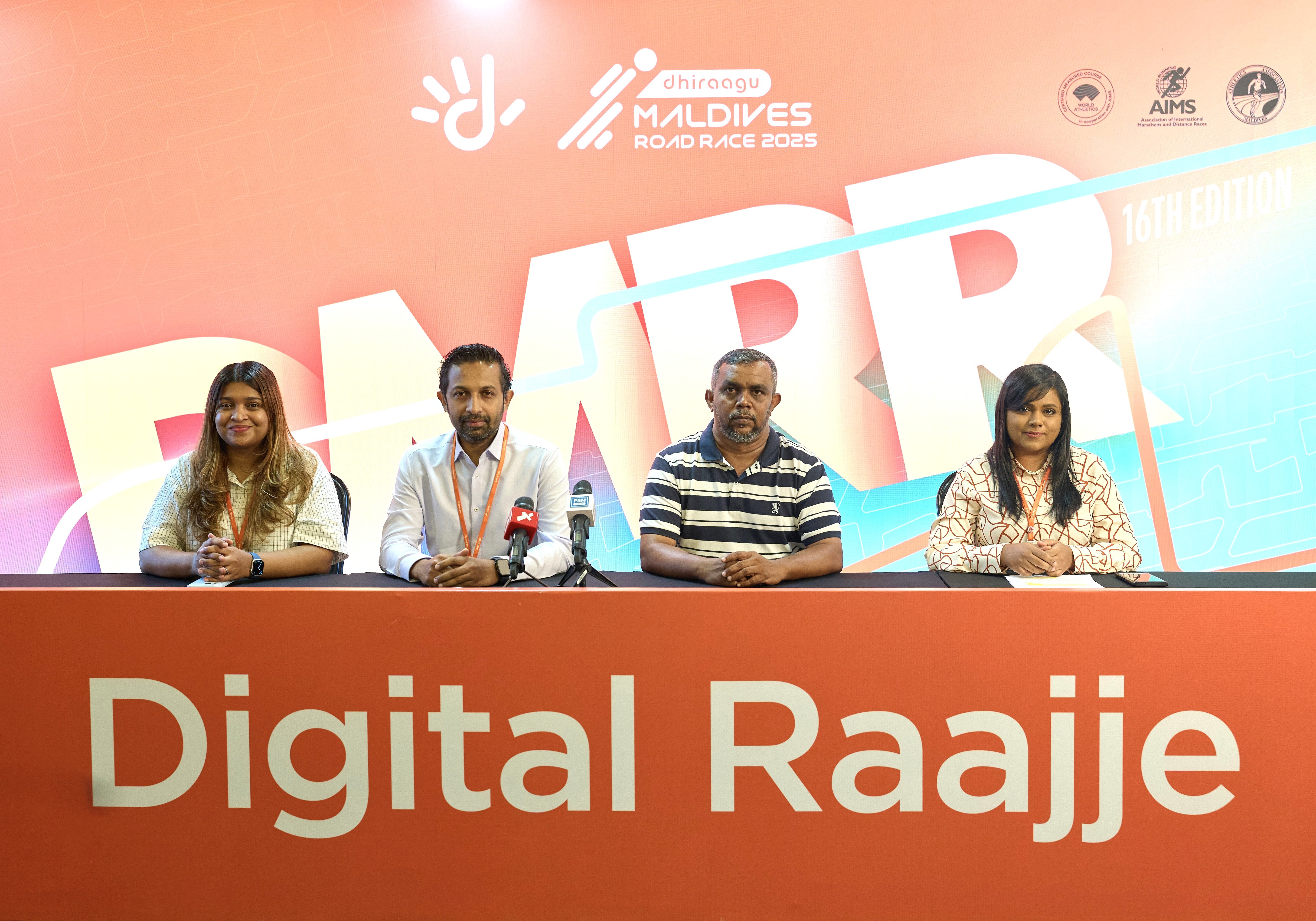 ދިރާގު މޯލްޑިވްސް ރޯޑް ރޭސް ގައި ރަޖިސްޓްރީވާން ހުޅުވާލައިފި 