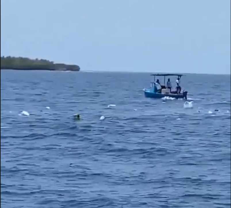 ބަލަ ބަލައި ހުއްޓައި ކުނިތައް އެ އަޅާލީ ކަނޑަށް!