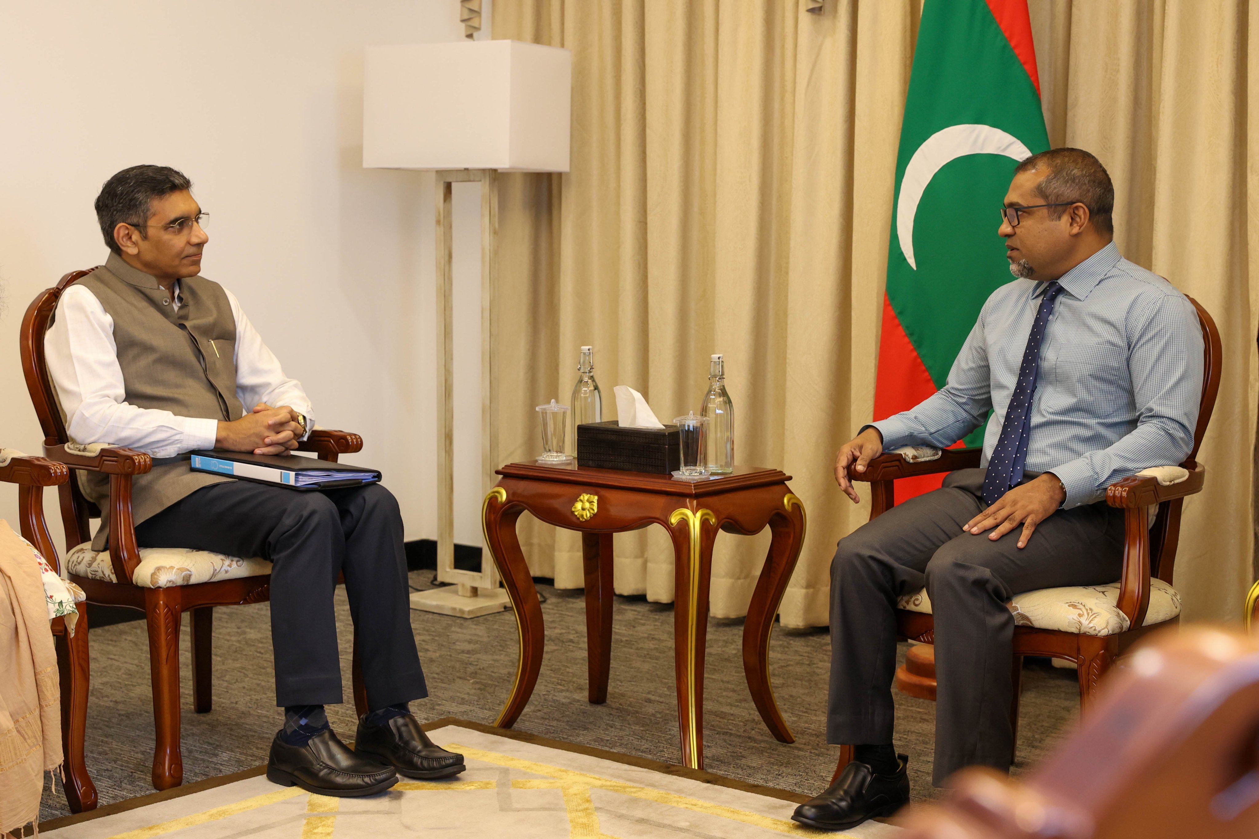 New Foreign Minister's first meeting with Indian Ambassador