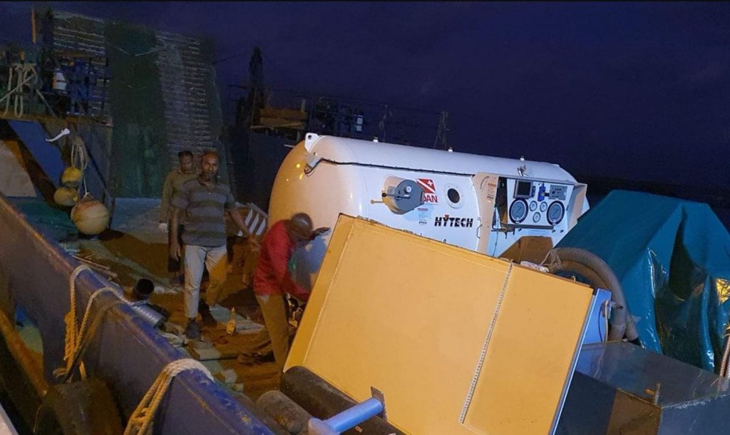 ޖާގަ ނެތުމުން އައްޑޫގައި ހުރި ޑީކޯ ޗެމްބަރު ތިނަދޫއަށް ގެންގޮސްފި