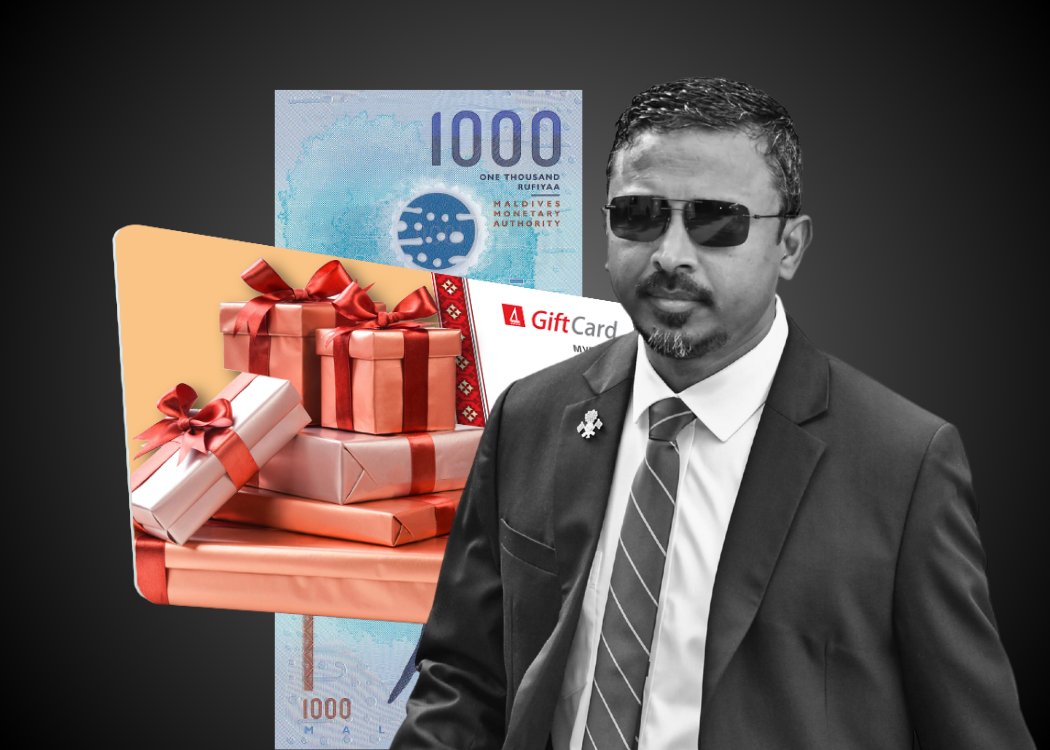 Usham distributes money to AG office employees 