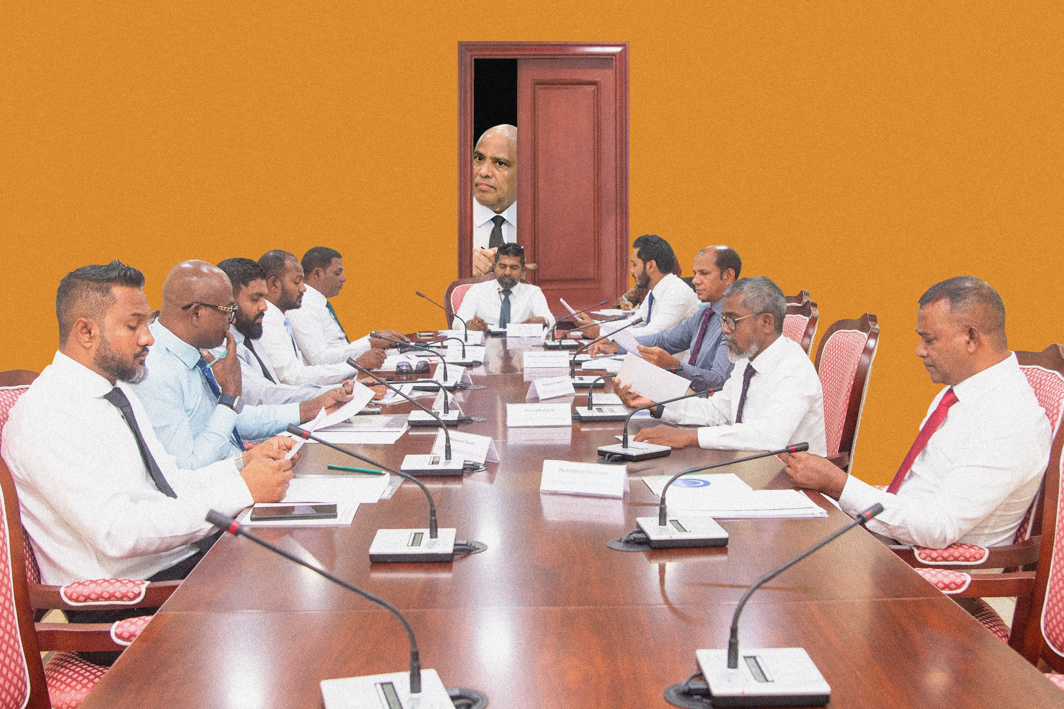 ޕެޓިޝަން ކޮމިޓީއަށް ހައިދަރު ހާޒިރުނުވުމުން މެންބަރުންގެ ނުރުހުން