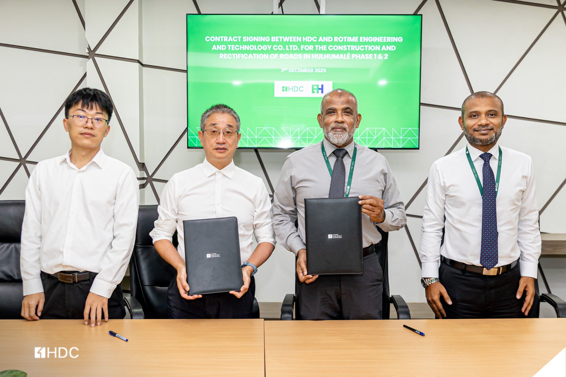 China's Rotime Company to construct Hulhumale' roads
