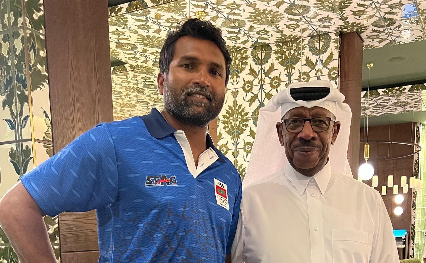 އެތުލެޓިކްސް ކޯޗު ހުސެއިން އަށް އެމްއޯސީގެ ކޯޗިން ސްކޮލާޝިޕެއް 