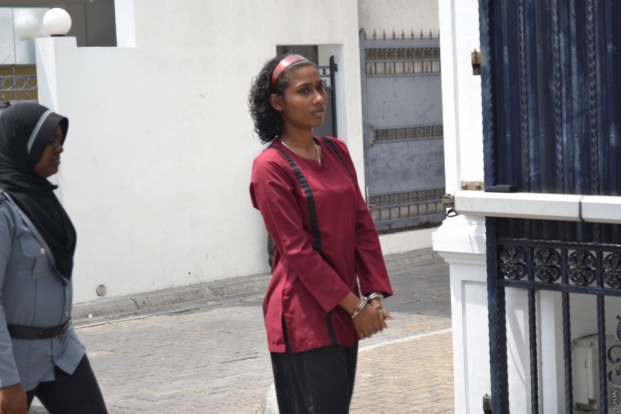 ނަޒާހާ ކޯޓުގައި: ބޭނުންވަނީ ލަސްވިޔަސް އޭނާގެ އަޑު އިއްވަން