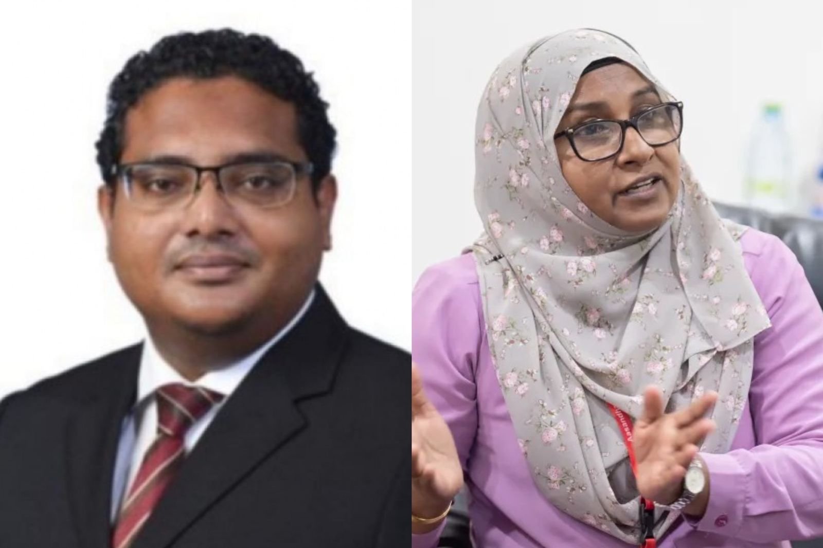 އާސަންދައިގެ އެމްޑީއަކަށް އައްޒާމް، މަރިޔަމް ޝަފީގު އެންސްޕާއަށް